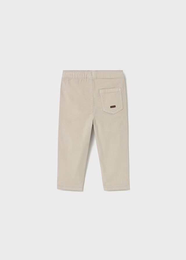 pantaloni neonato tessuto