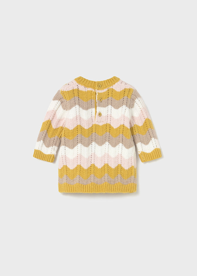 abitino neonata tricot multicolore