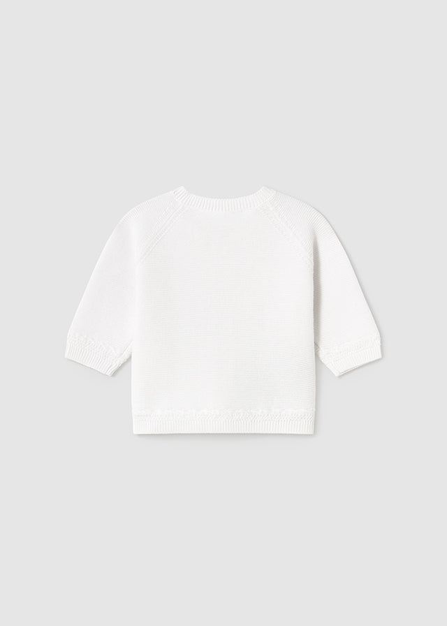 cardigan neonato filo coreana
