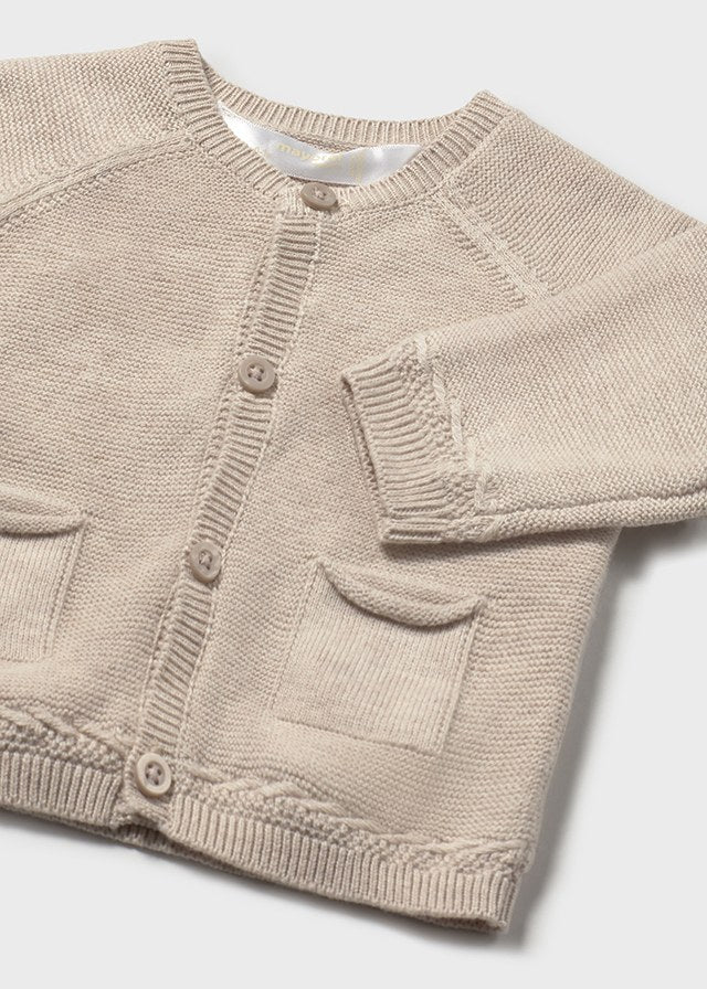 cardigan neonato filo coreana