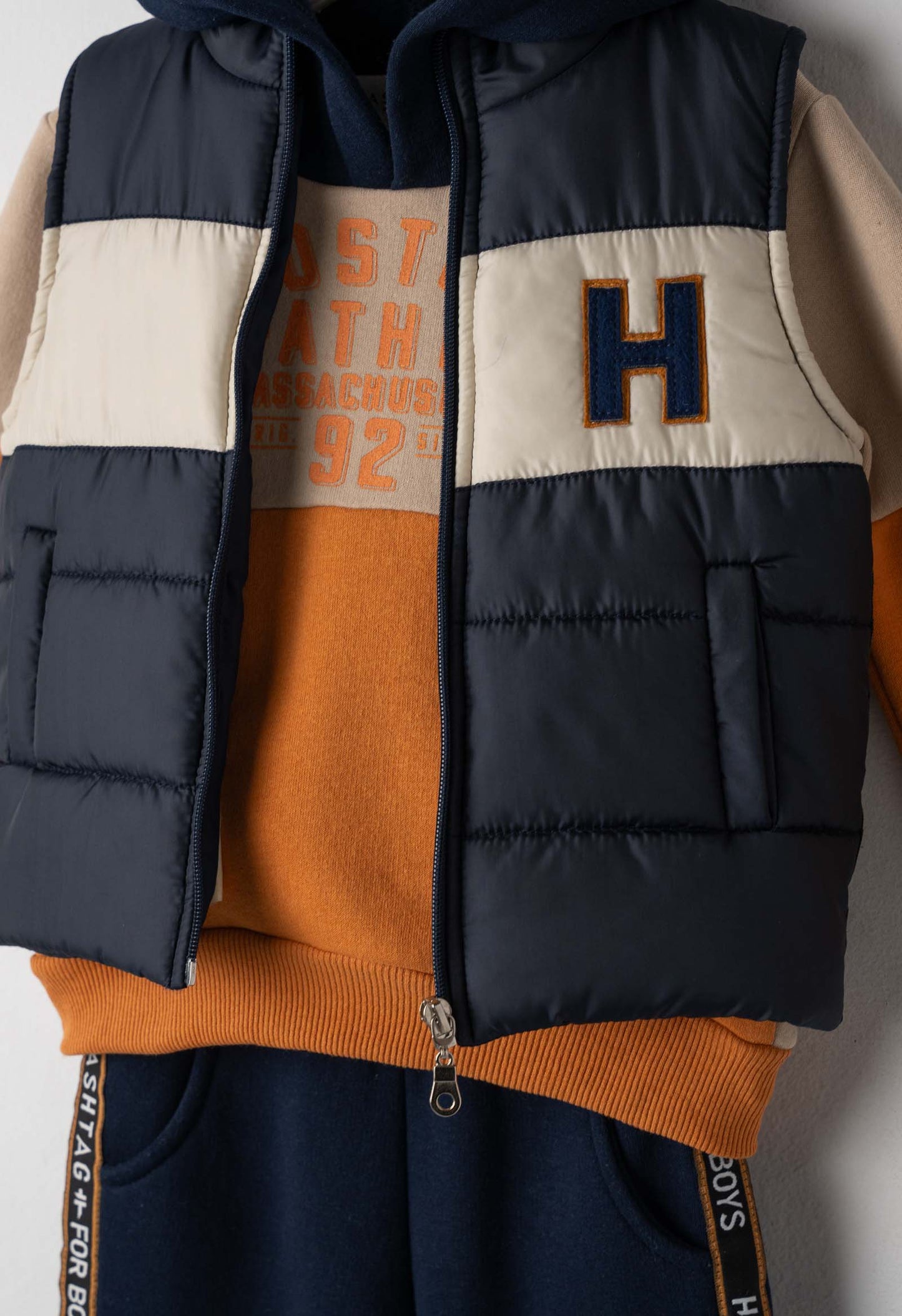 completo bimbo felpa 3/pz