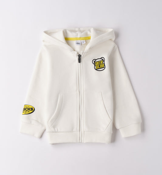 giubbino bimbo felpa cappuccio