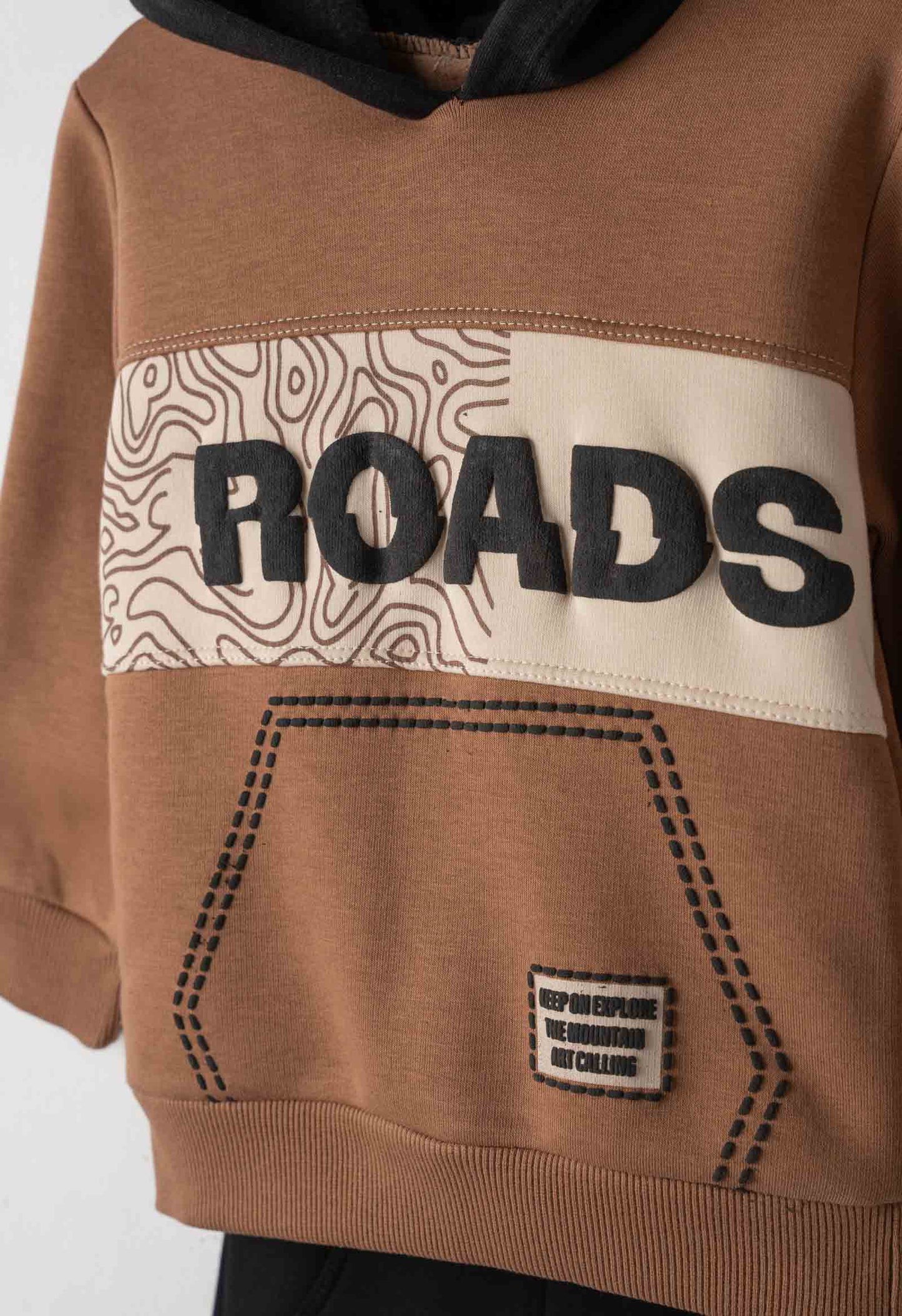 completo bimbo felpa cappuccio