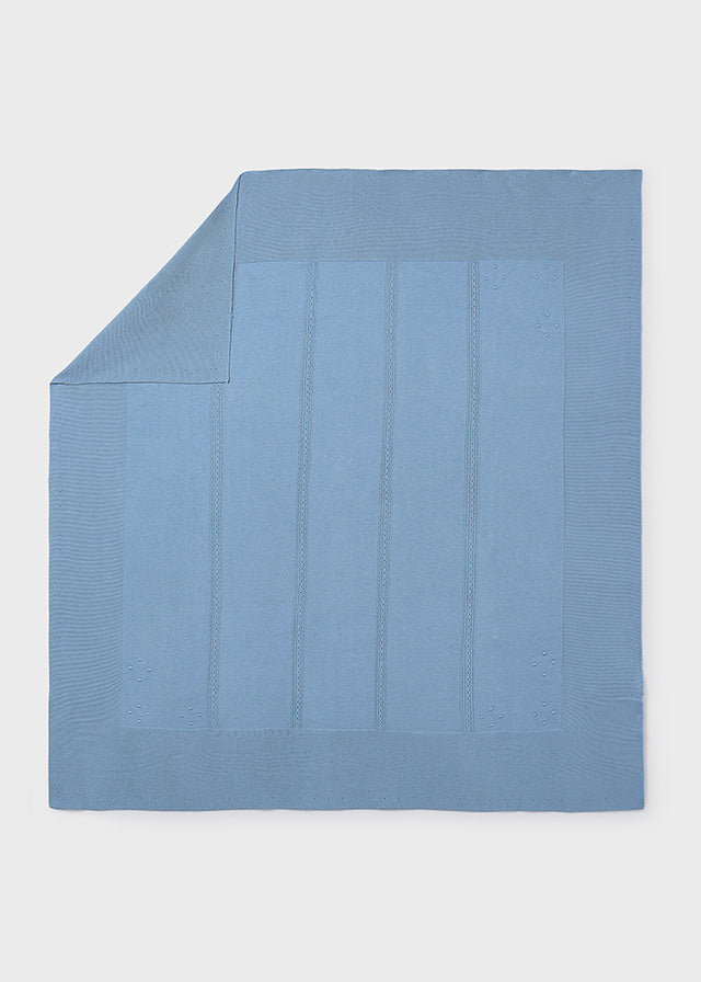 copertina neonato tricot