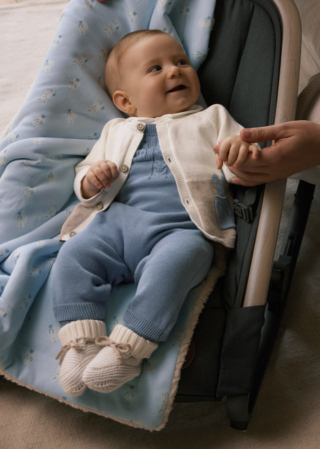 completino neonato tricot 3/pz