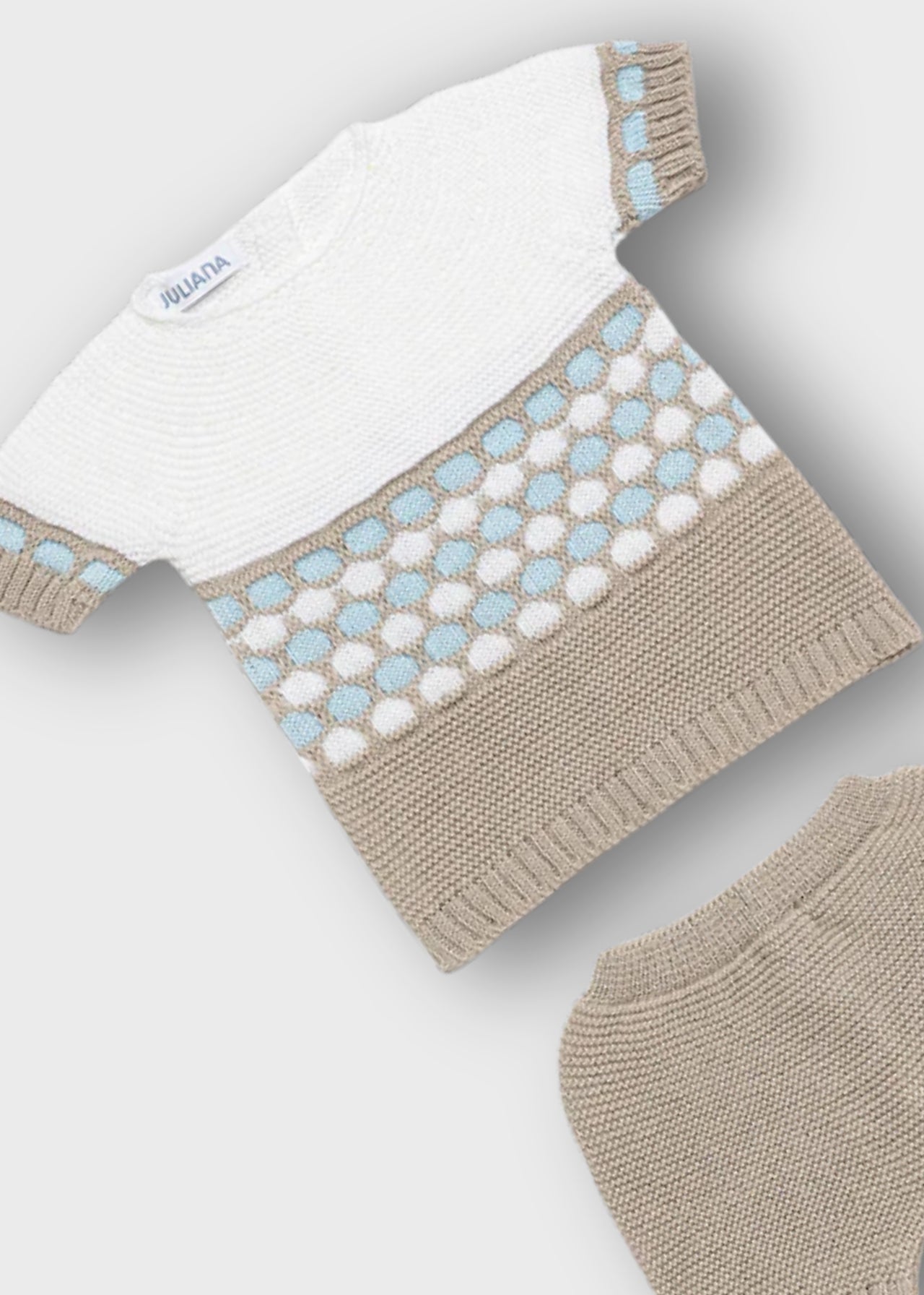completino neonato tricot corto