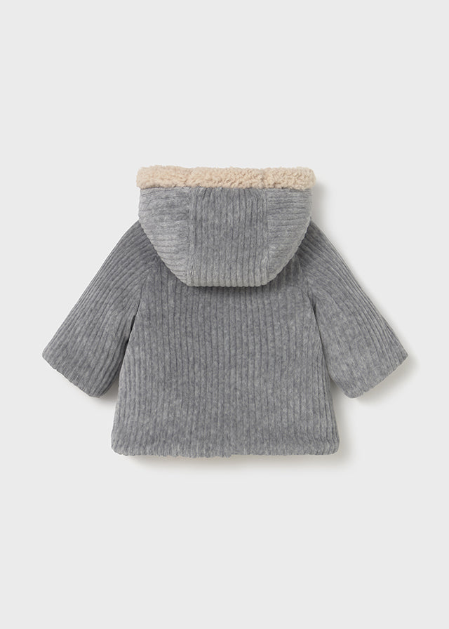 cappotto neonato reversibile