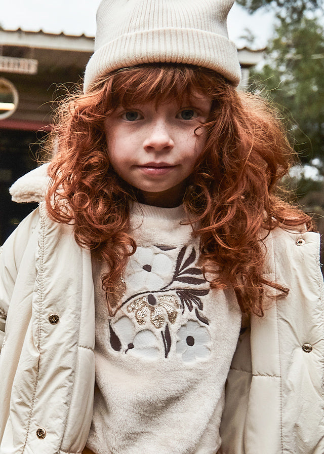 felpa bimba girocollo