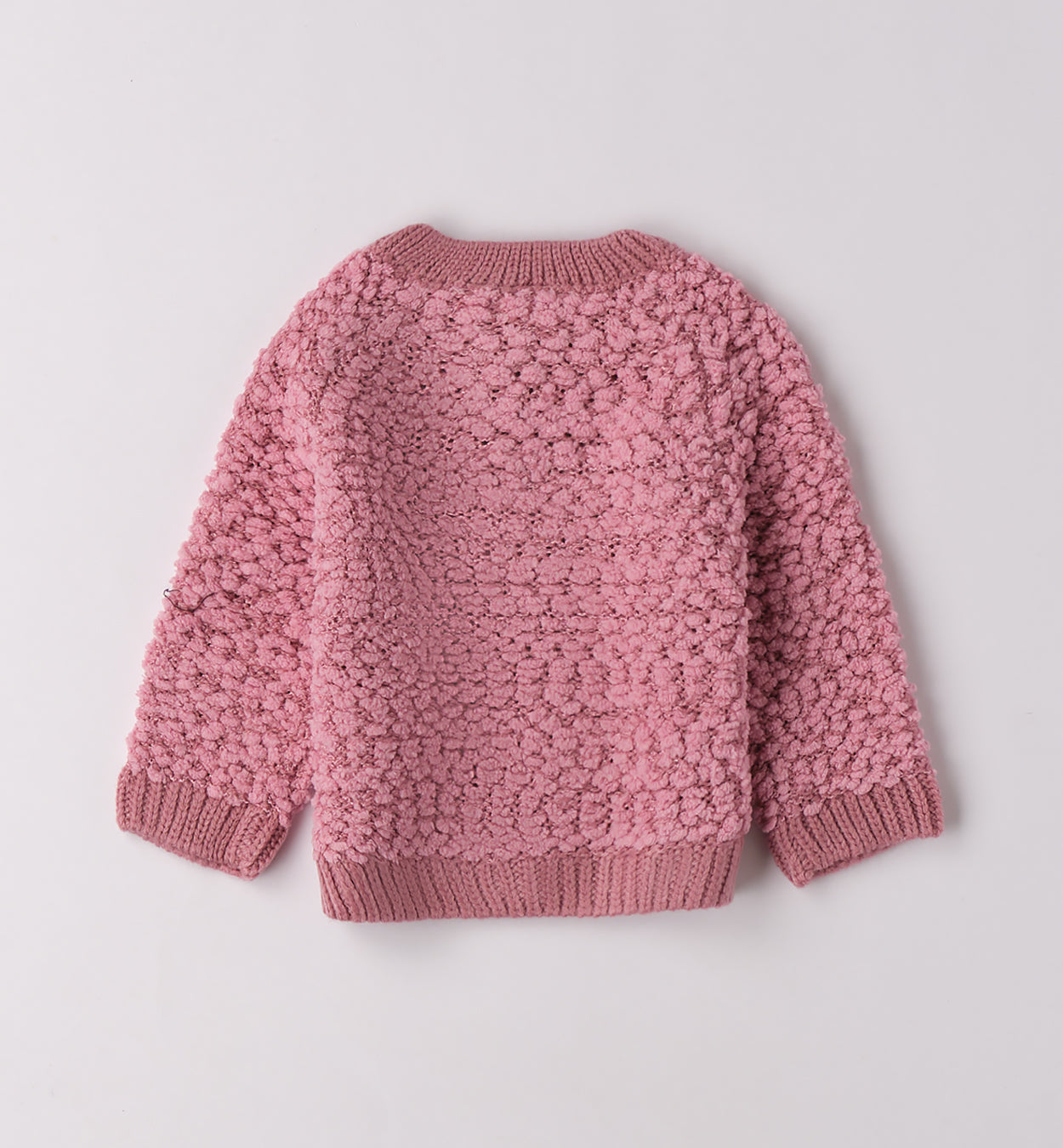 cardigan neonata boucle'
