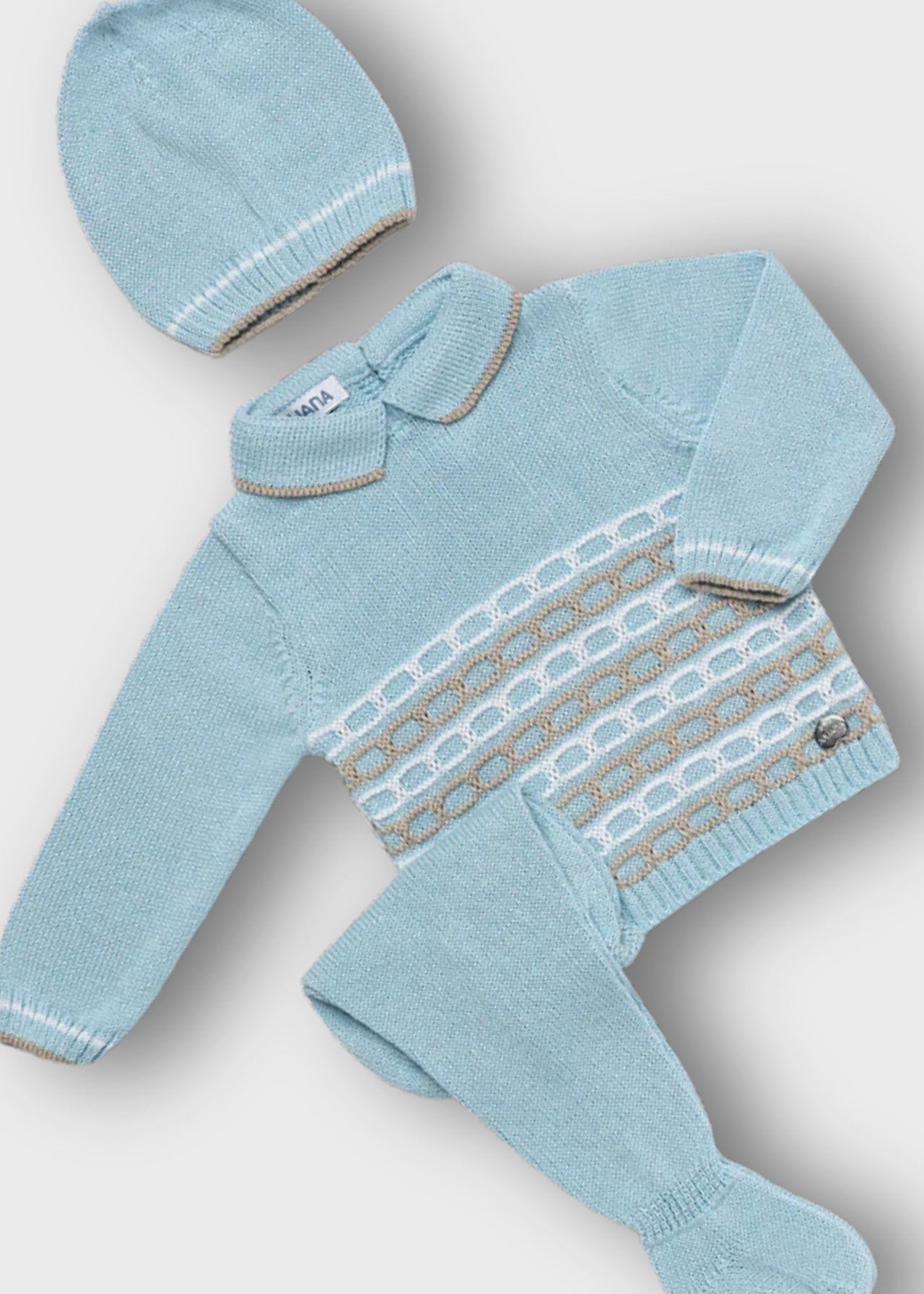 completino neonato tricot lungo