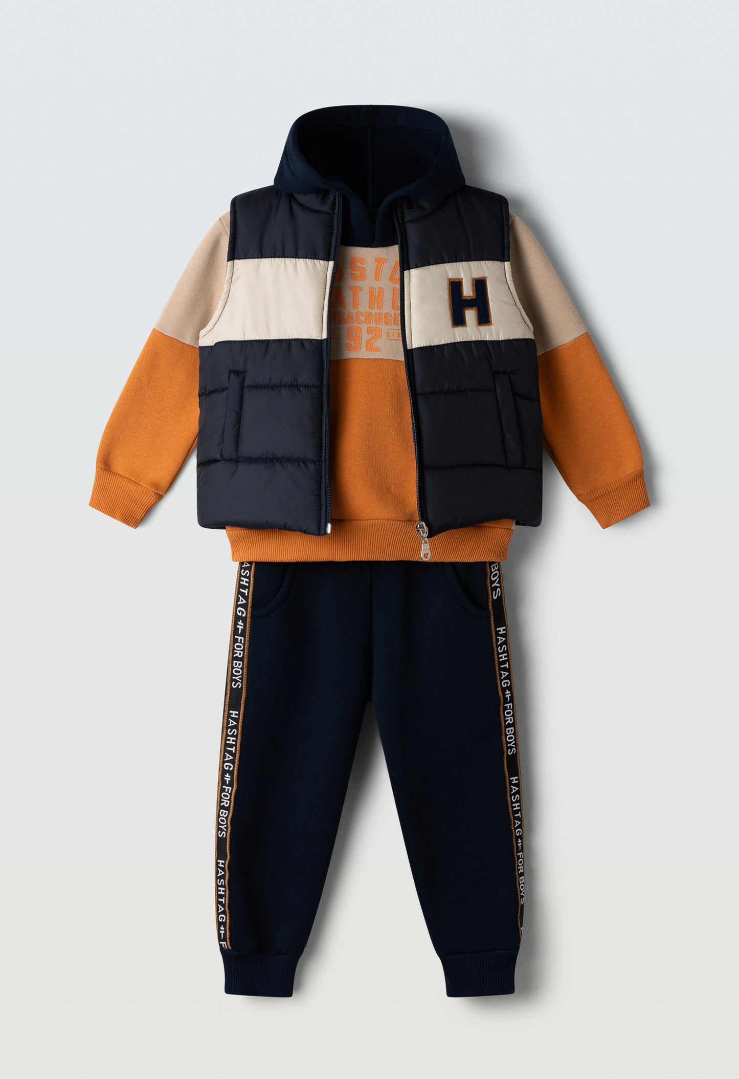 completo bimbo felpa 3/pz