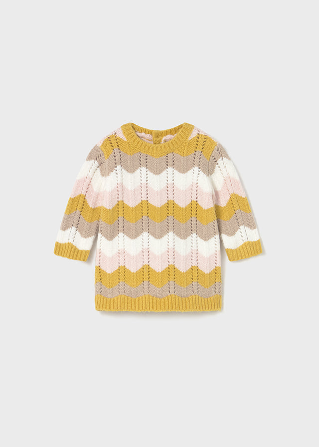 abitino neonata tricot multicolore