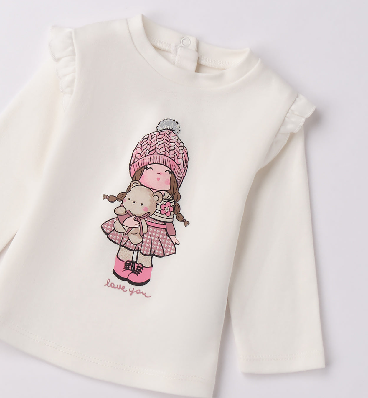 t-shirt neonata caldocotone