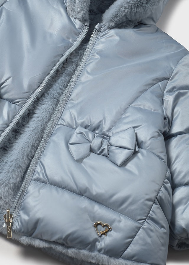 giubbotto neonata reversibile