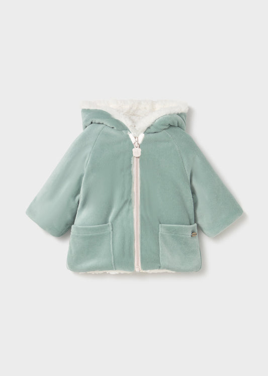 cappotto neonato reversibile