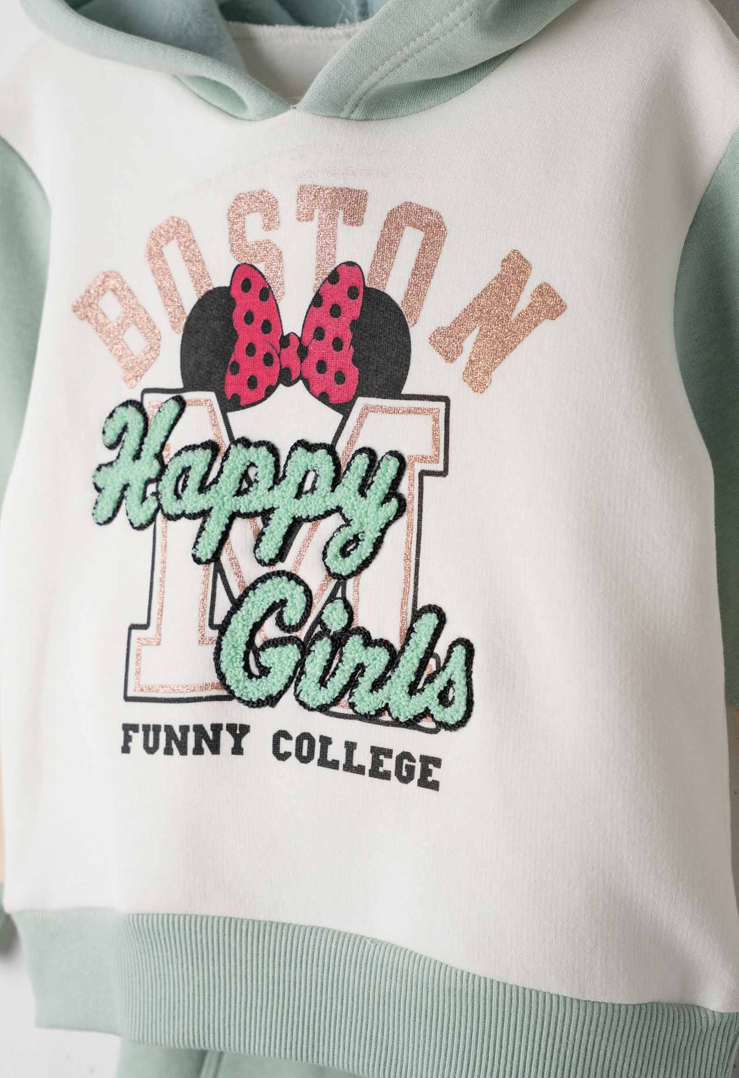 completo bimba felpa cappuccio