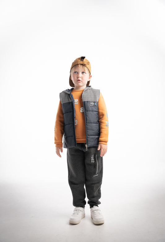 completo bimbo felpa 3/pz