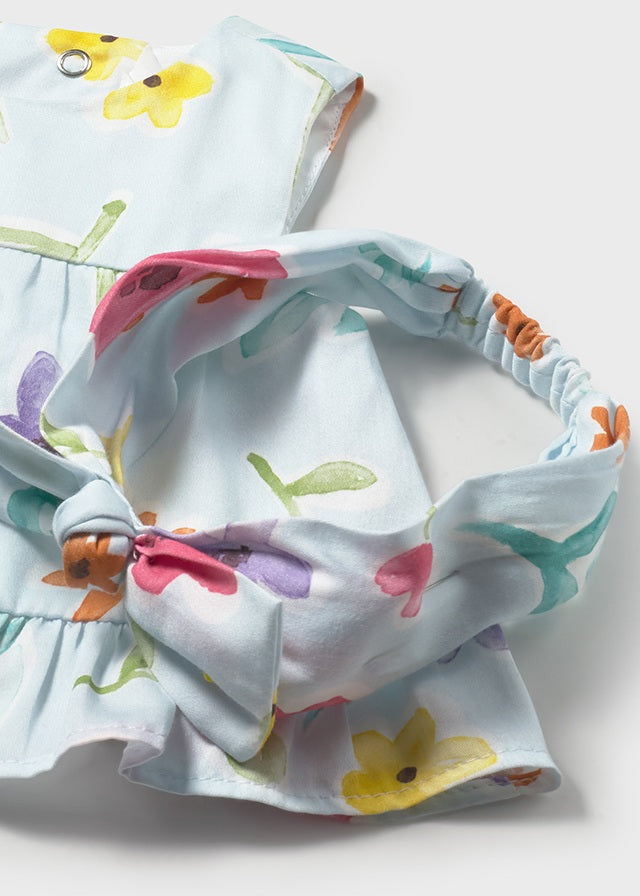 abitino+coulotte neonata fantasia fiori