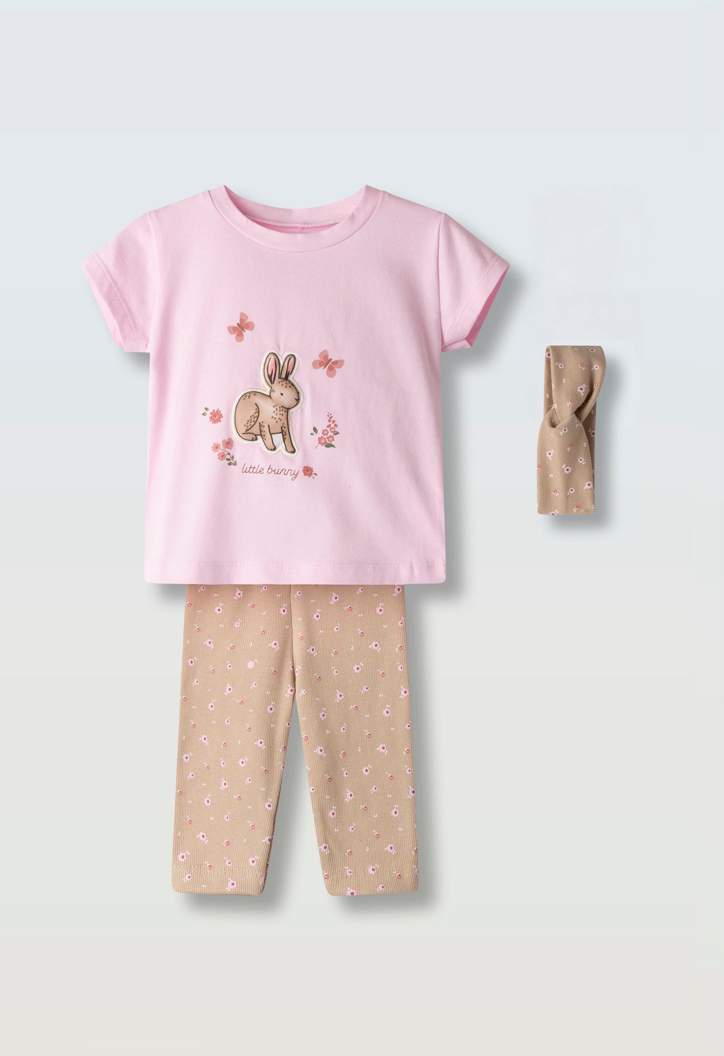 completo neonata leggins+fascia