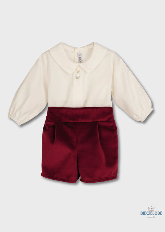 completino neonato bermuda