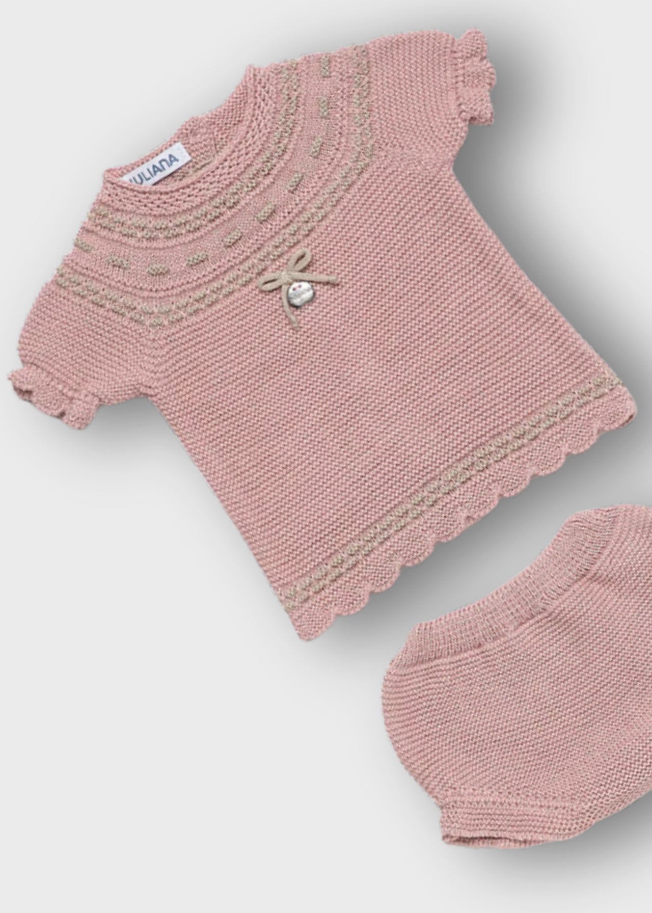 completino neonato tricot corto