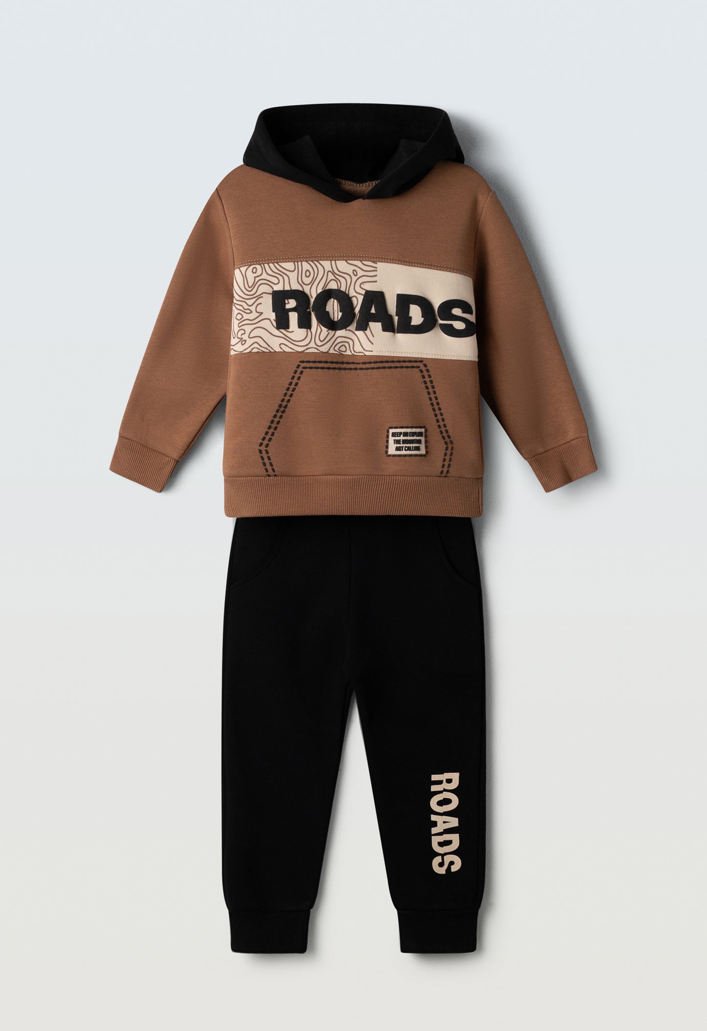 completo bimbo felpa cappuccio