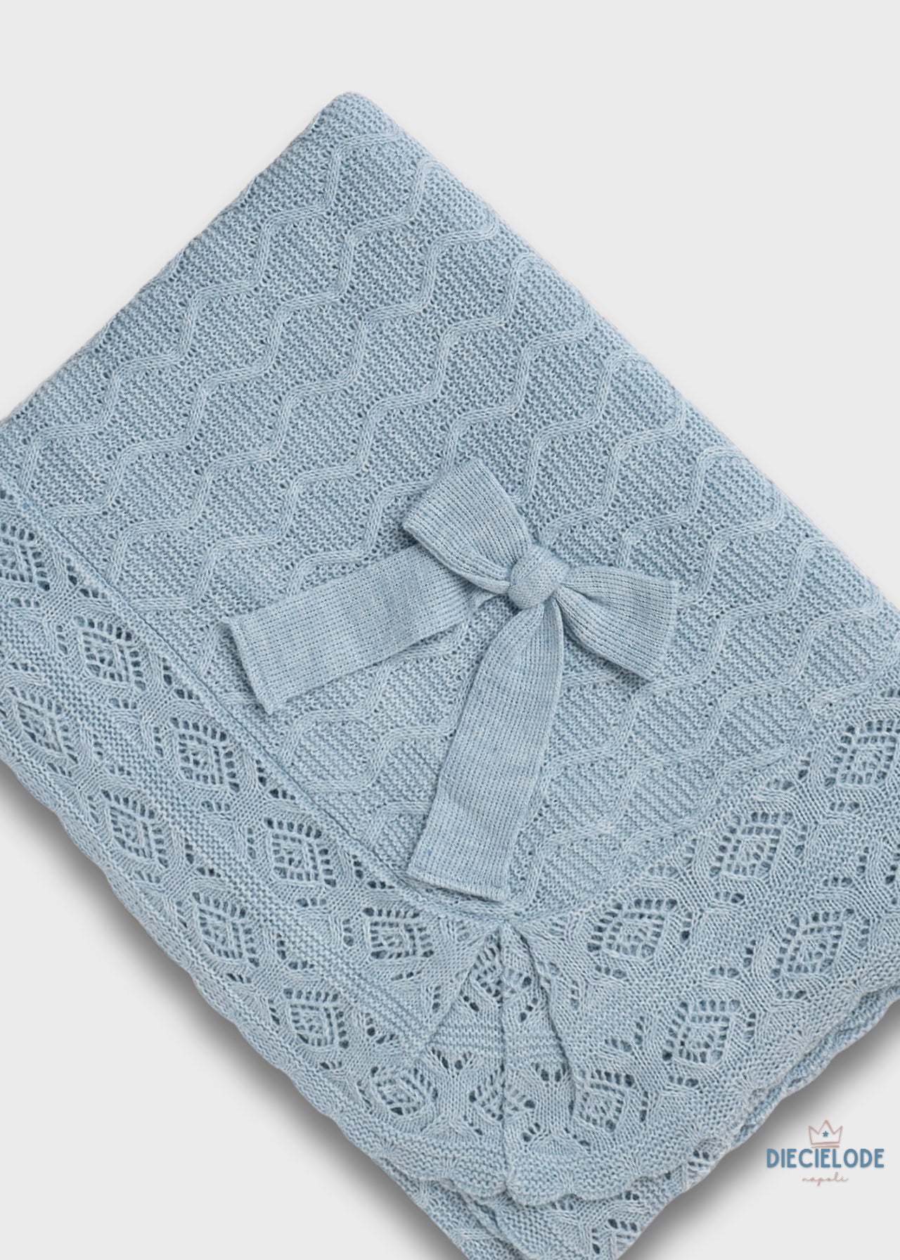 copertina neonato tricot