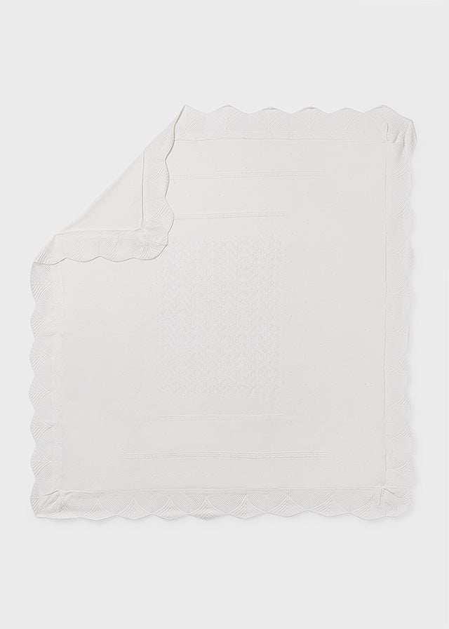 copertina neonato tricot