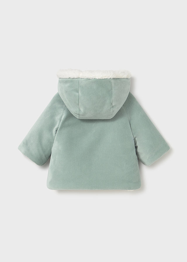 cappotto neonato reversibile