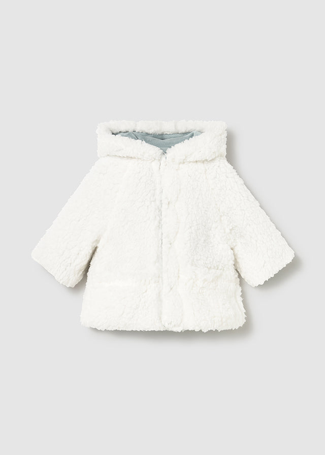 cappotto neonato reversibile