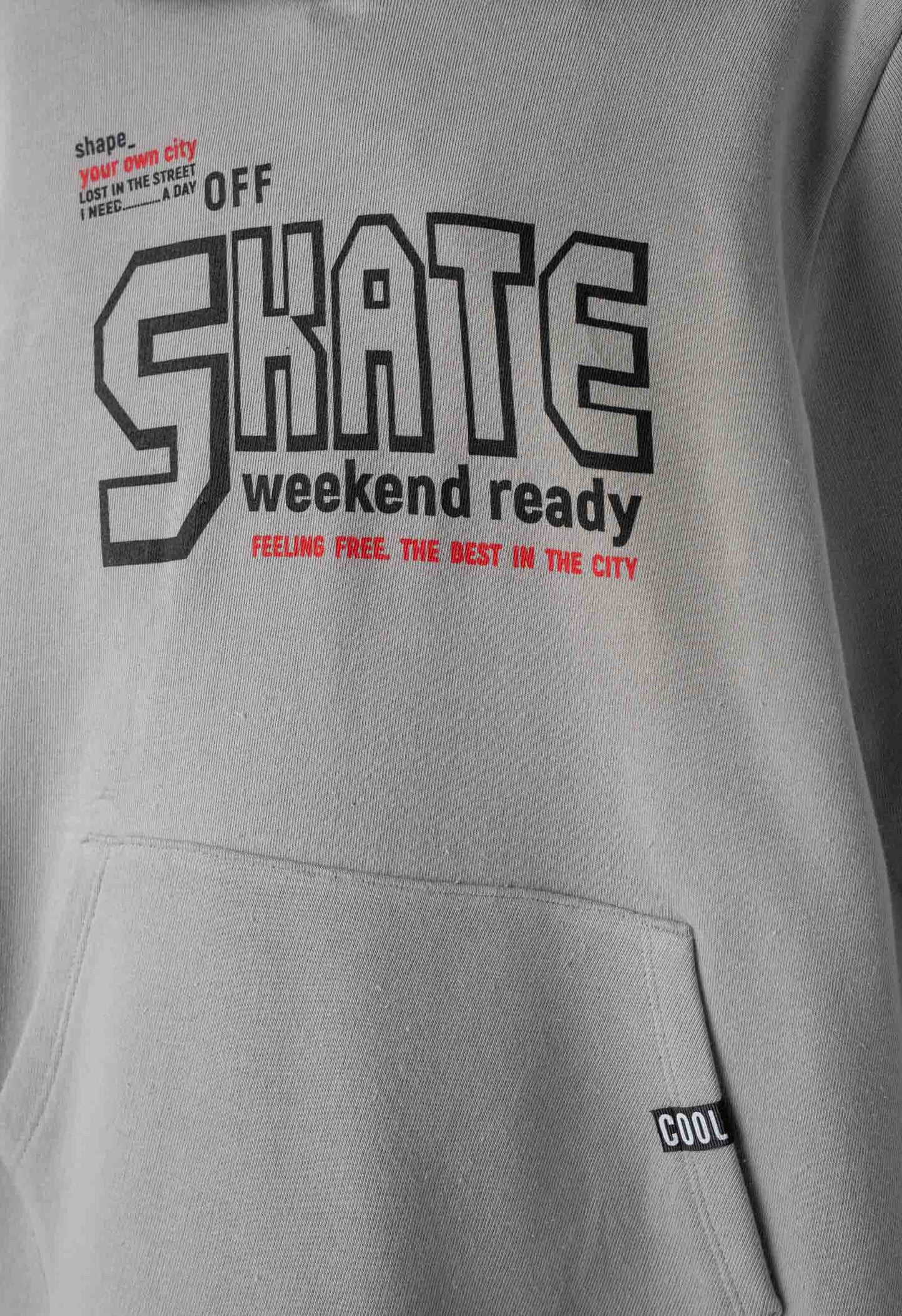 felpa junior cappuccio