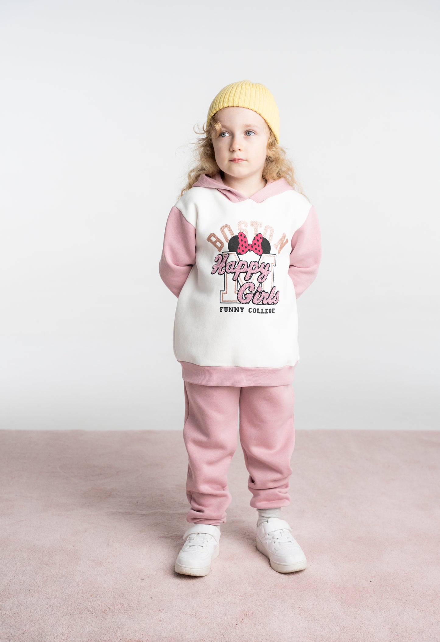 completo bimba felpa cappuccio