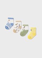 set calzini neonato 4/paia