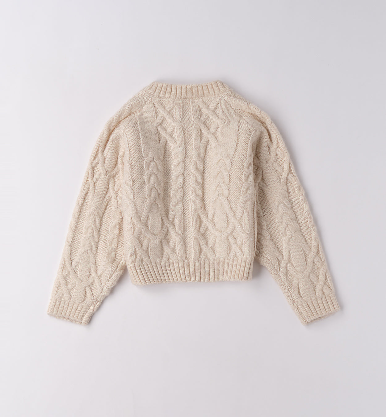 cardigan bimba treccia