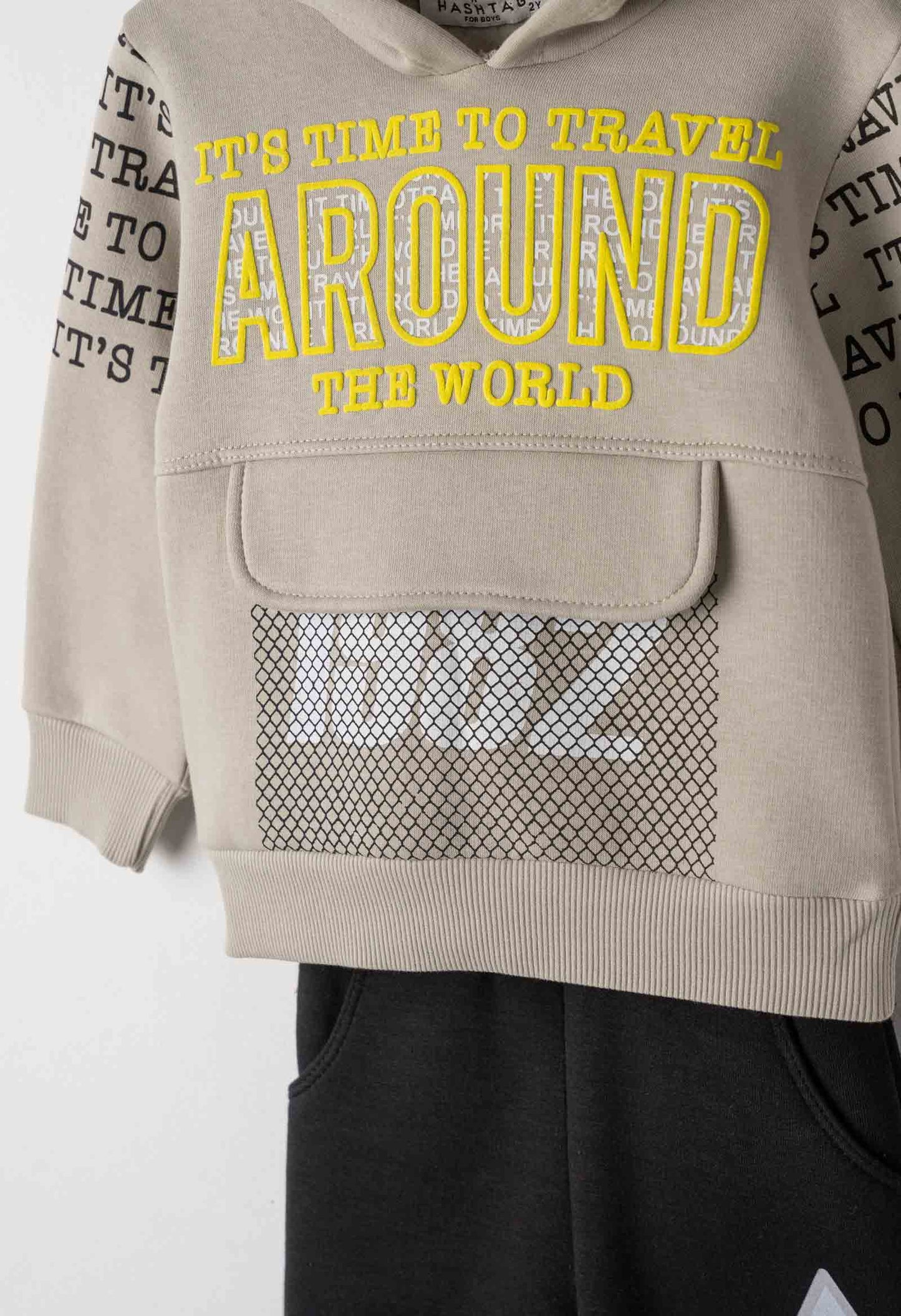 completo bimbo felpa cappuccio