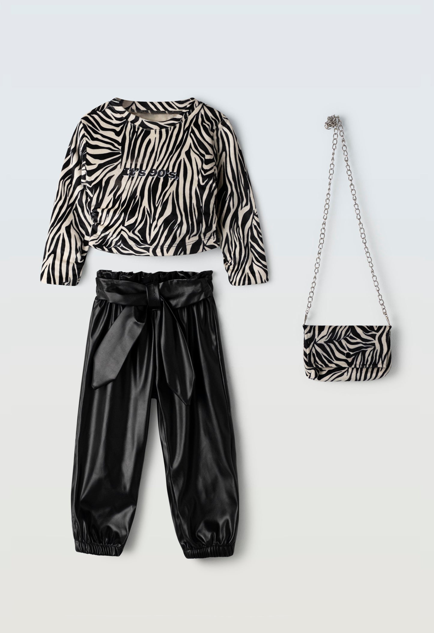 completo bimba pant ecopelle