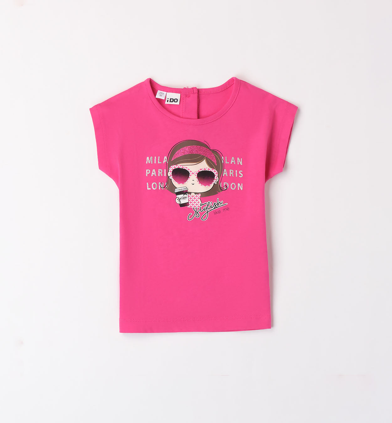 t-shirt bimba stampa m. corta
