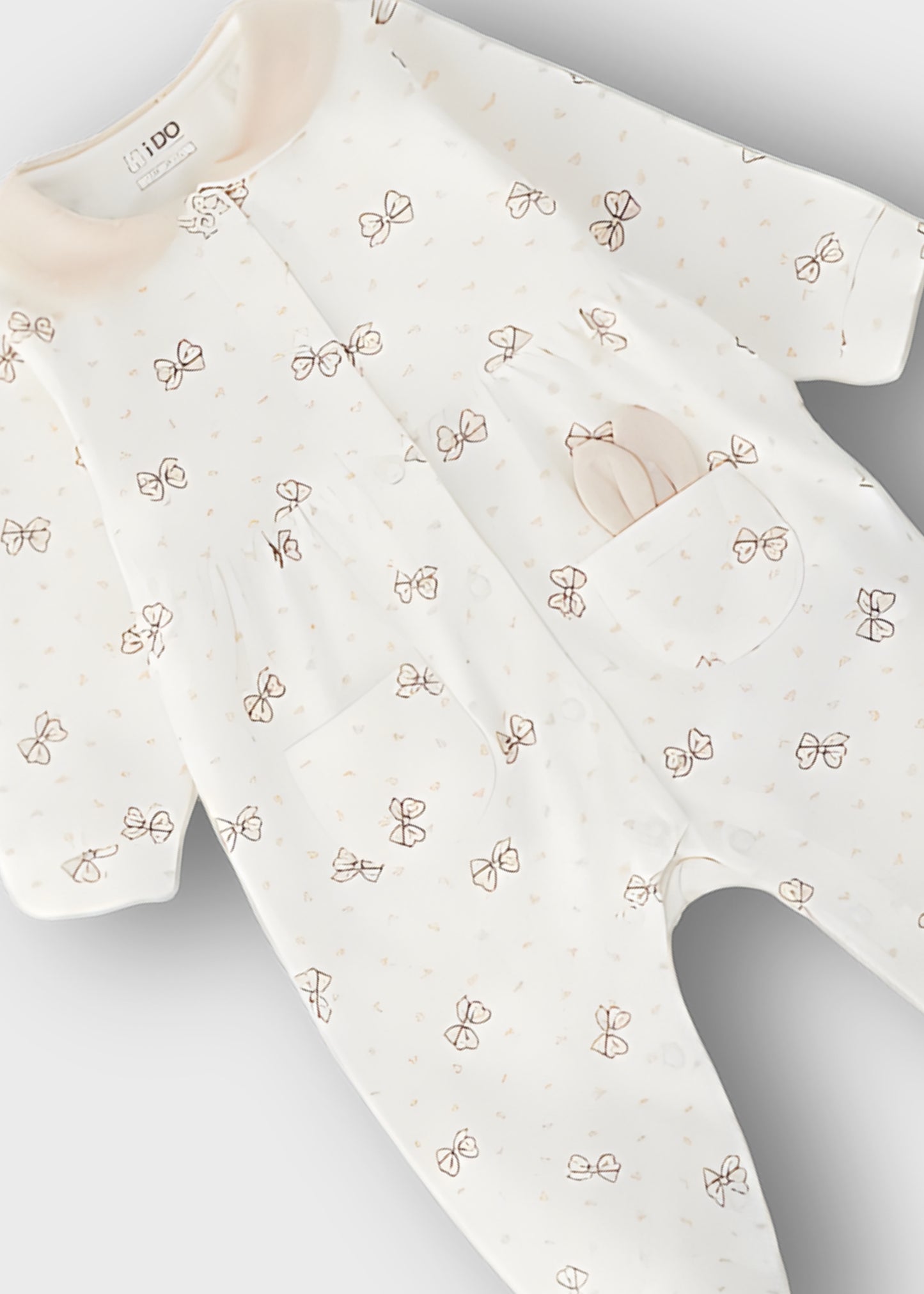 tutina neonata cotone lunga
