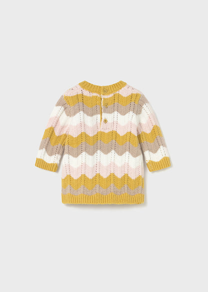 abitino neonata tricot multicolore