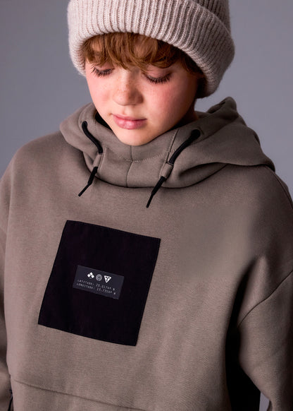 felpa junior cappuccio