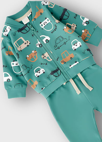 completo neonato cotone lungo