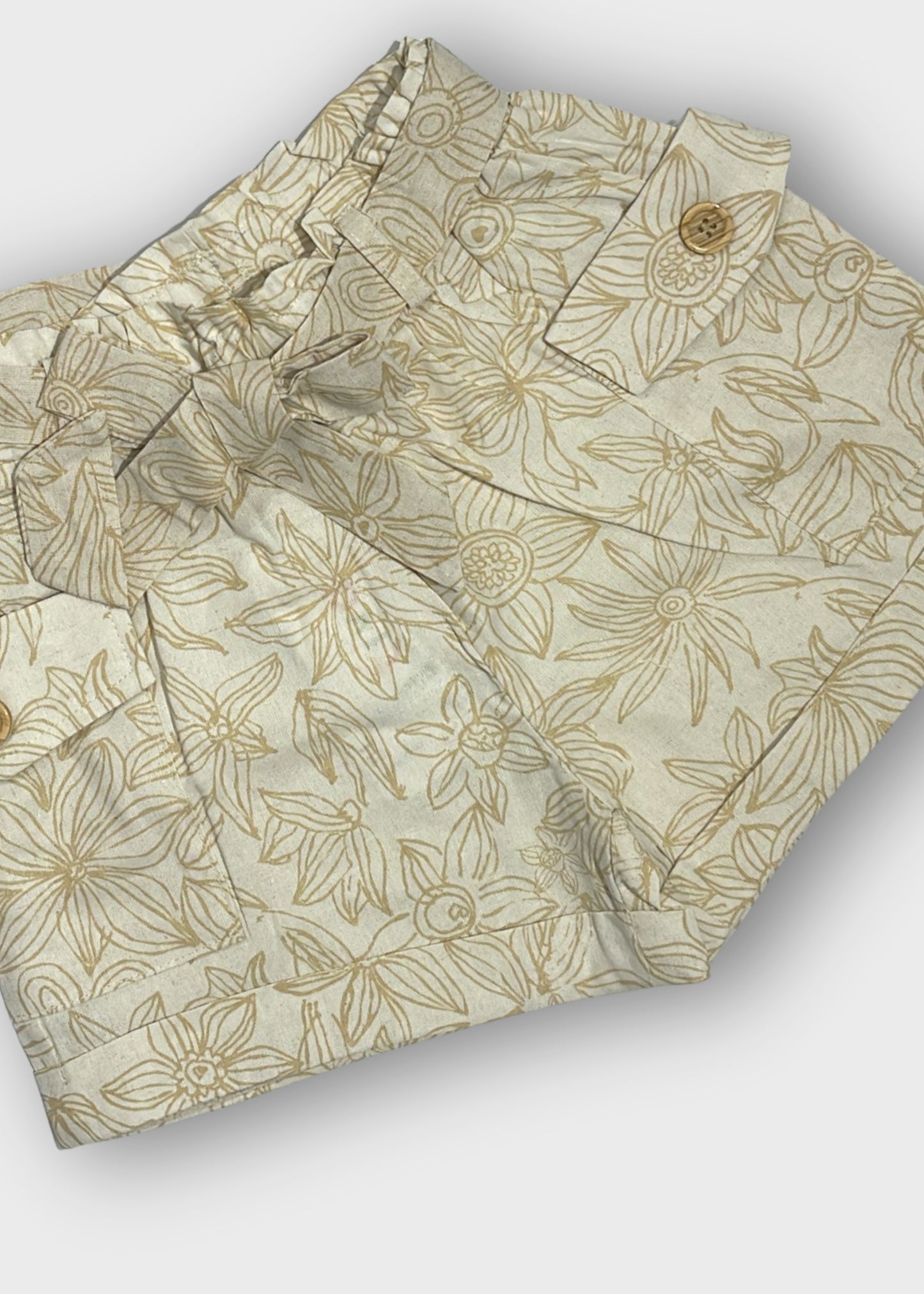 short bimba fantasia fiori