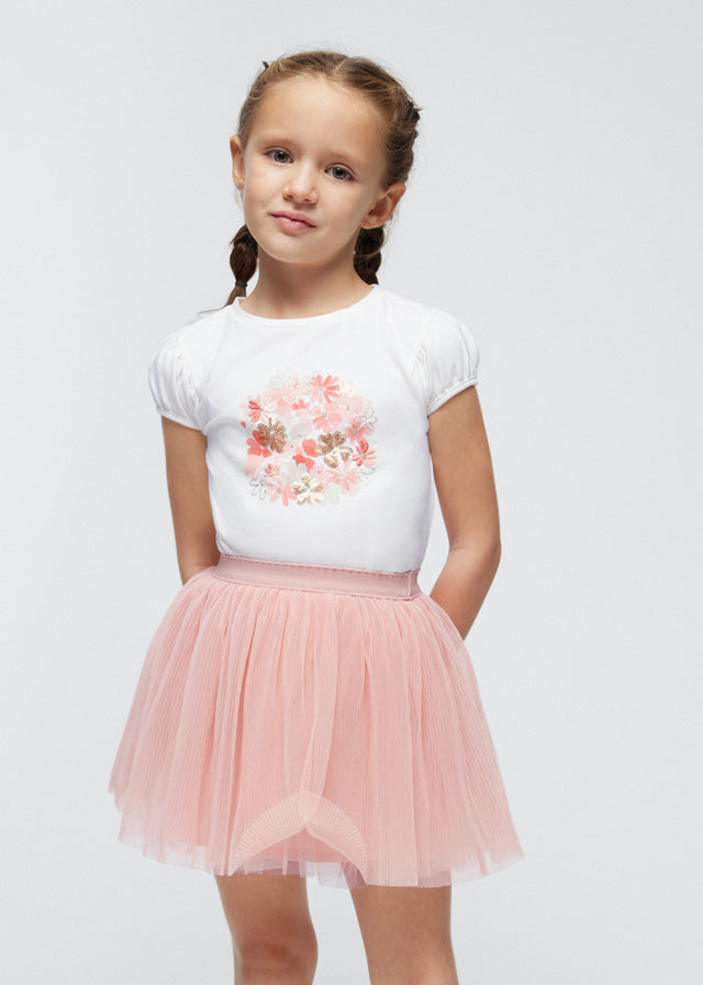 completo bimba gonna tulle