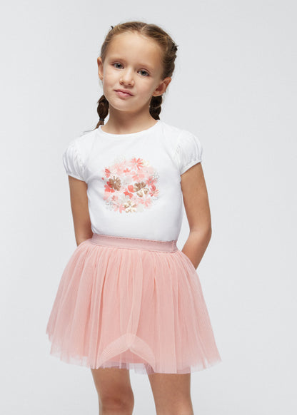 completo bimba gonna tulle