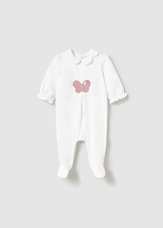 tutina neonata cotone lunga