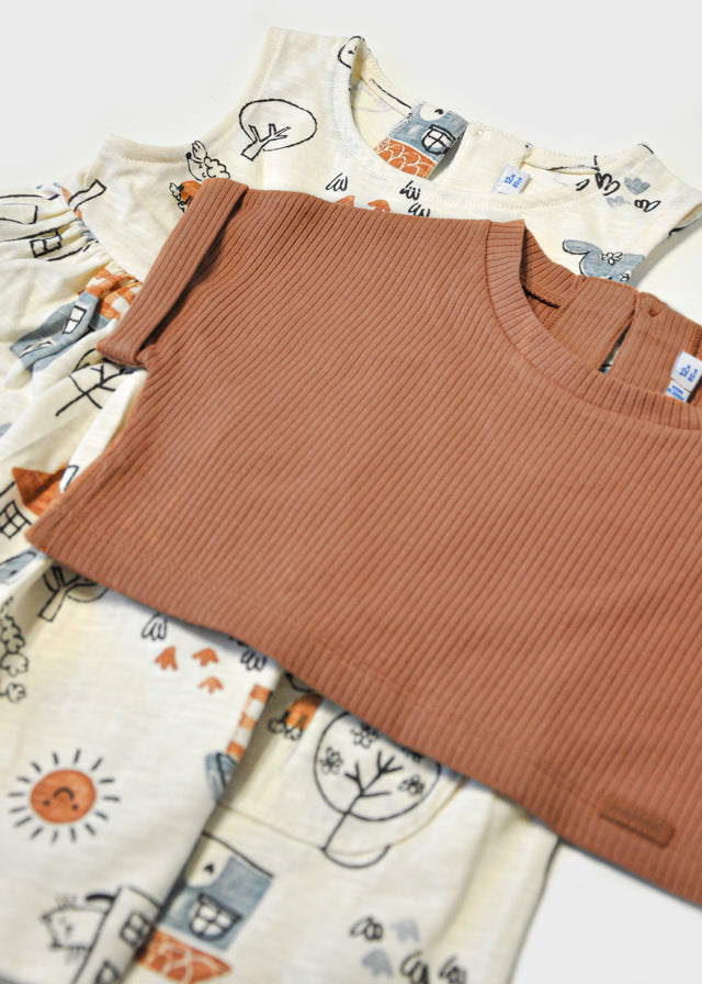 abitino+t-shirt neonata
