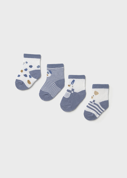 set calzini neonato 4/paia