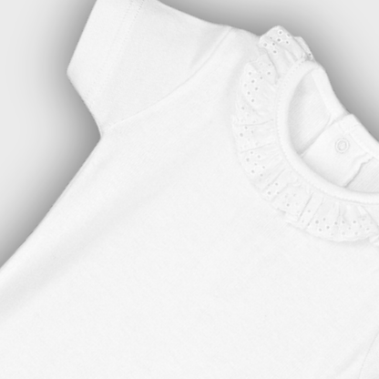 body neonata colletto pizzo
