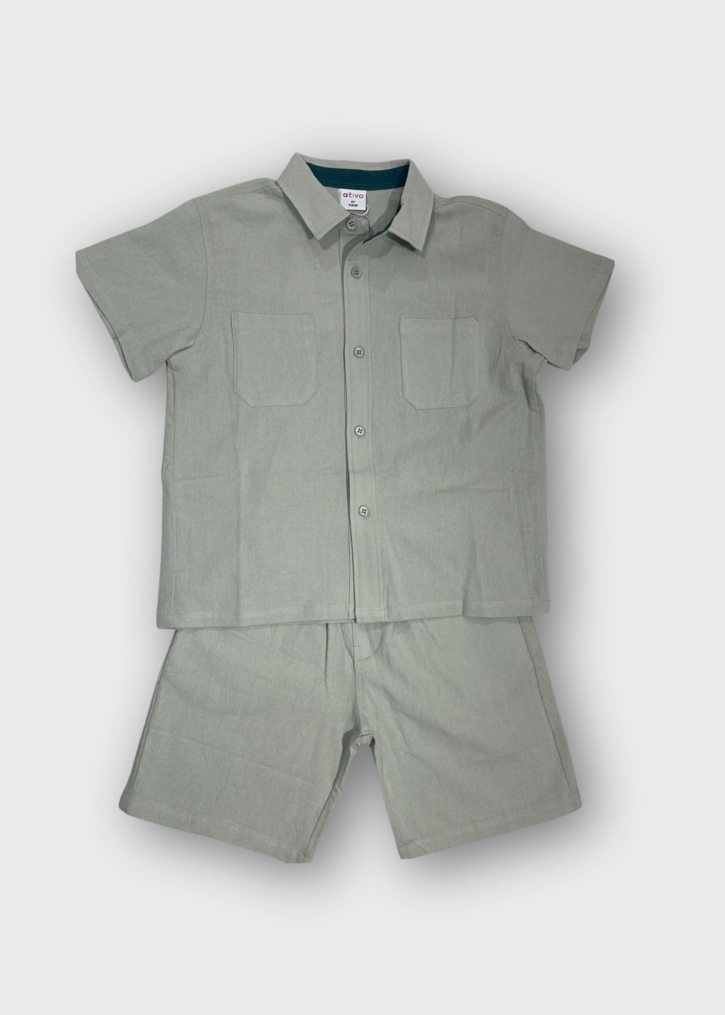 completo bimbo corto camicia