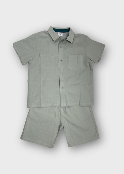 completo bimbo corto camicia